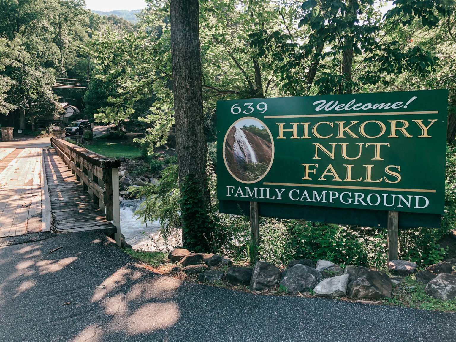 Gallery Hickory Nut Falls Family Campground